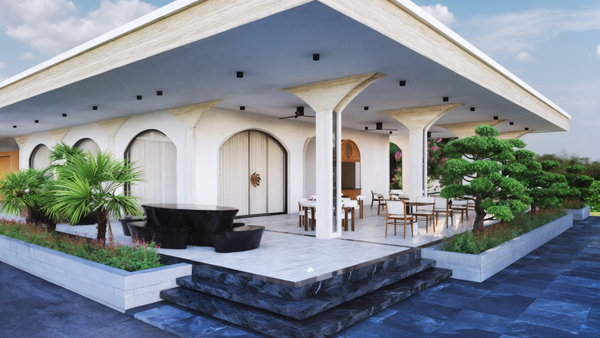 DỰ ÁN : NHÀ QUẢN TRANG - CÔNG VIÊN VĨNH HẰNG LONG THÀNH